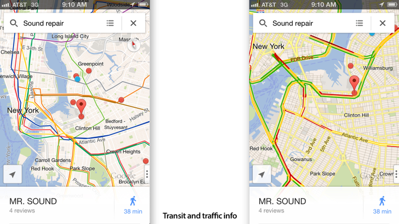 Illustration for article titled Google Maps for iOS Review: Maps Done Right